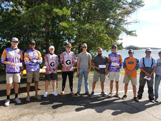 2017 Clemson Bass Fishing Team Trail - Lake Hartwell - October 1, 2017