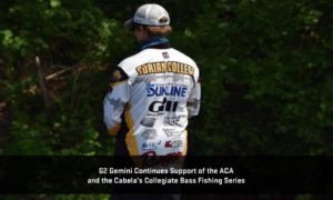 G2 Gemini Continues Support of the ACA and the Cabela’s Collegiate Bass Fishing Series