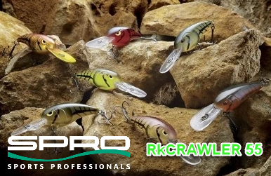 SPRO Unveils New Colors In RK Crawler Line - Collegiate Bass Championship