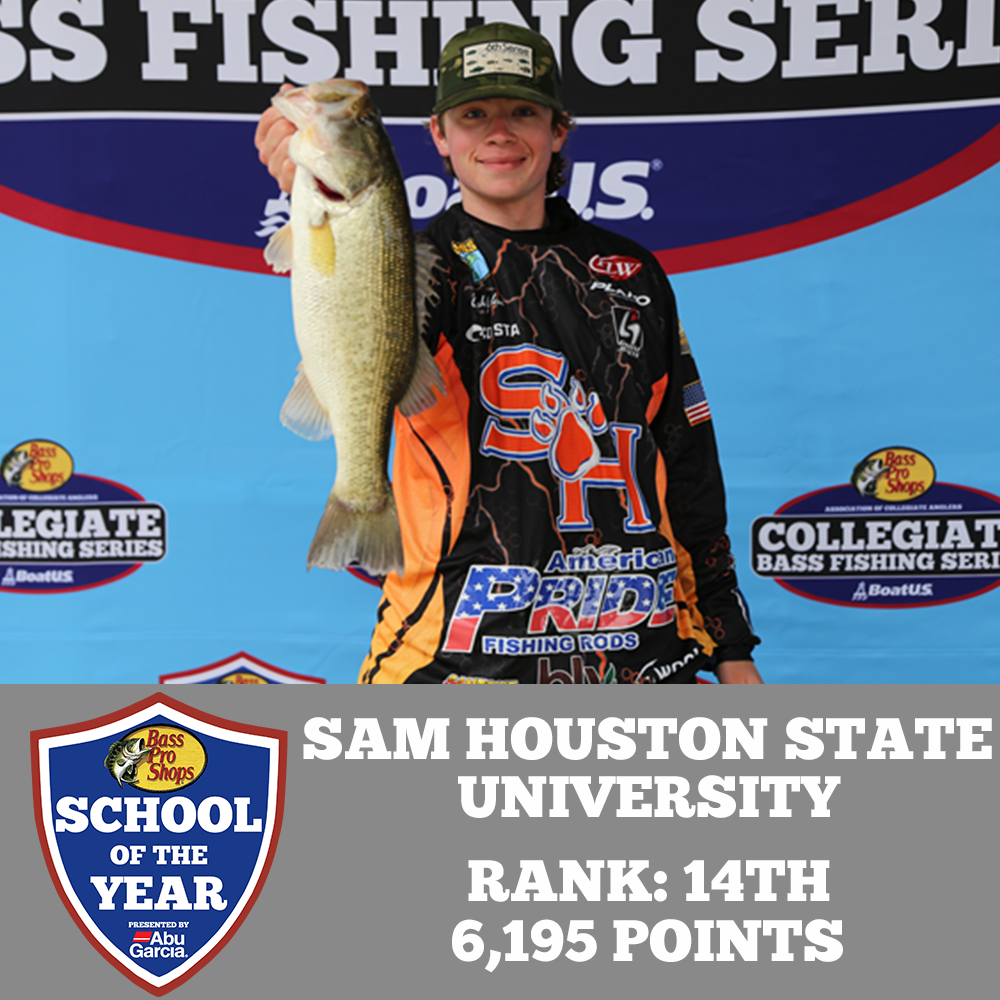 14th Place - Sam Houston State University - Collegiate Bass