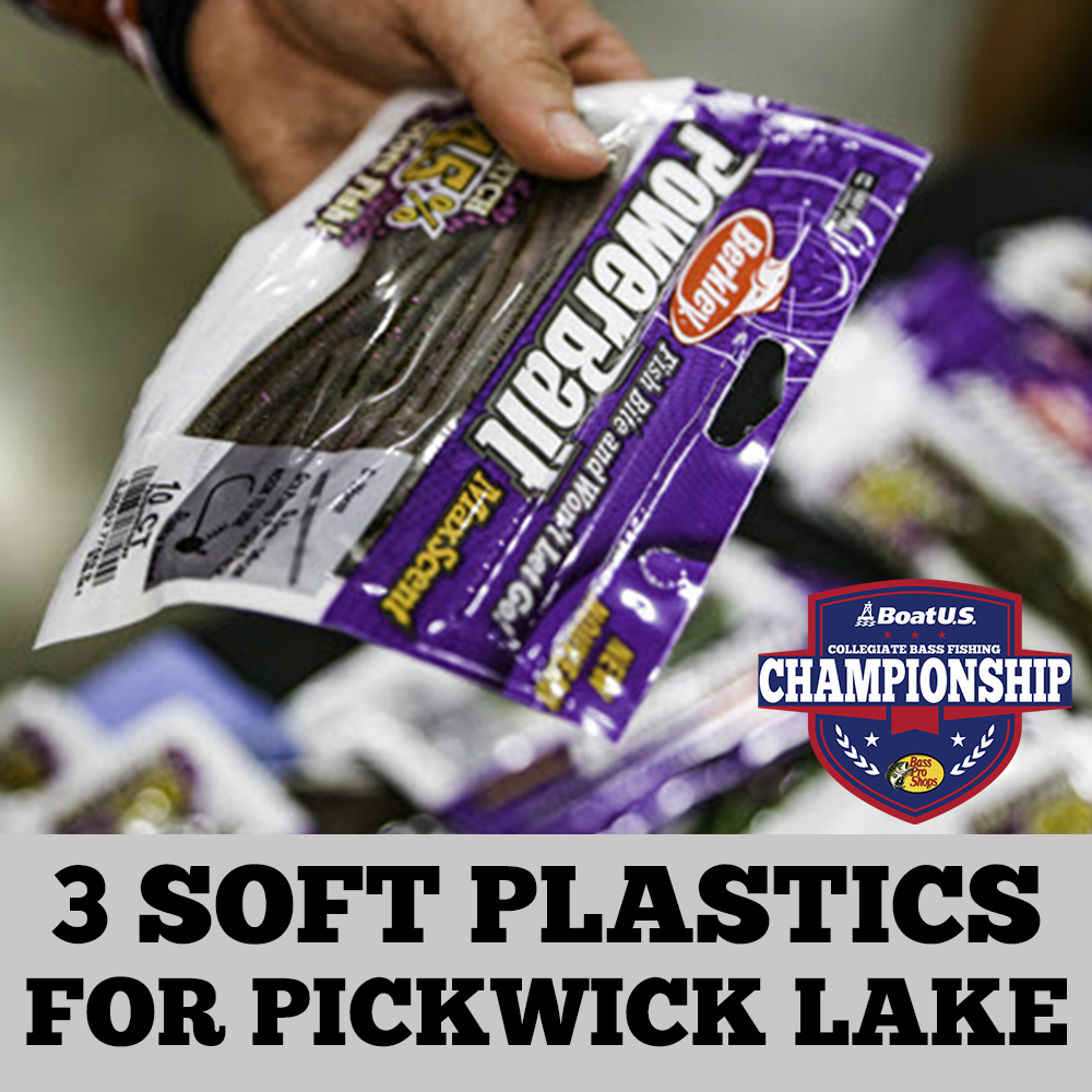 Berkley Soft Plastics for Pickwick Lake - Collegiate Bass Championship