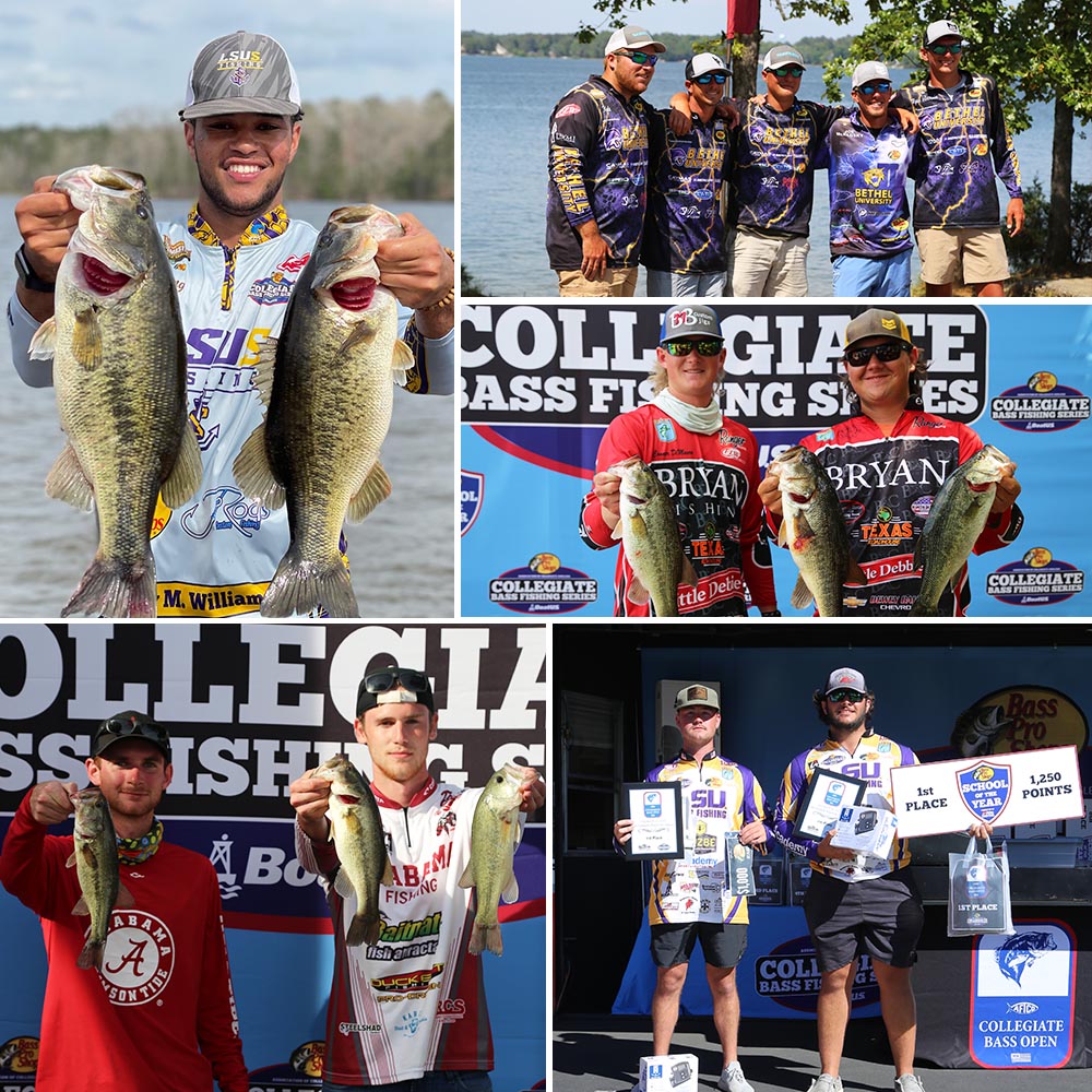 Bass Pro Shop School of the Year presented by Abu Garcia Enters Second Half  of the Season - Collegiate Bass Championship