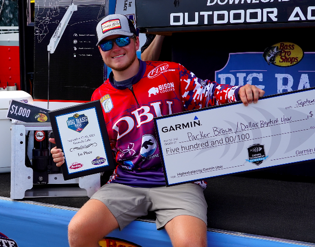 Parker Brown from Dallas Baptist University Wins the Bass Pro