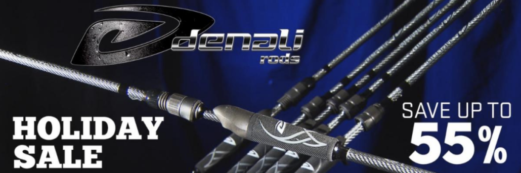 Denali Rods Holiday Sale - College Anglers Save Up To 55% Off - Collegiate  Bass Championship