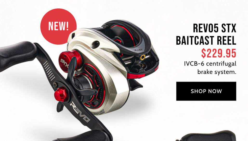 ABU GARCIA REVO5 X REVO baitcasting fishing reel