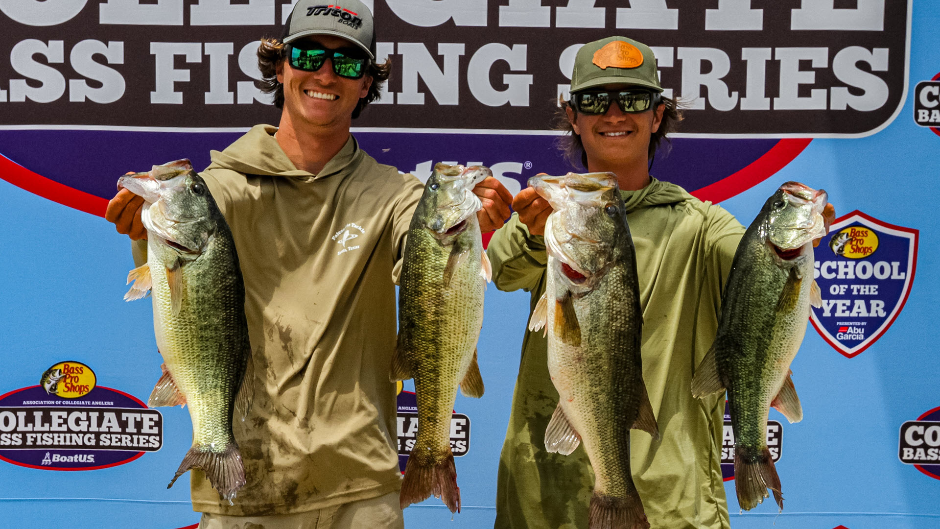 Tucker Smith and Hayden Marbut From Auburn University Take Day 1