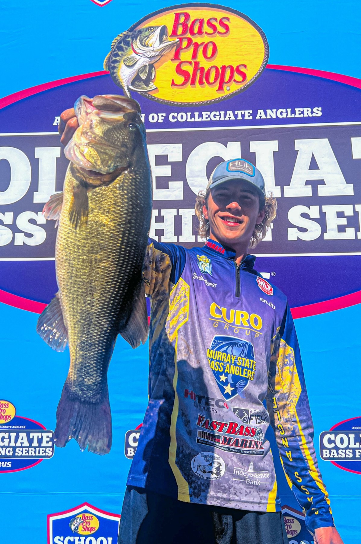 Murray State's Harlan Thomas Takes Day 1 Lead at Kentucky Lake