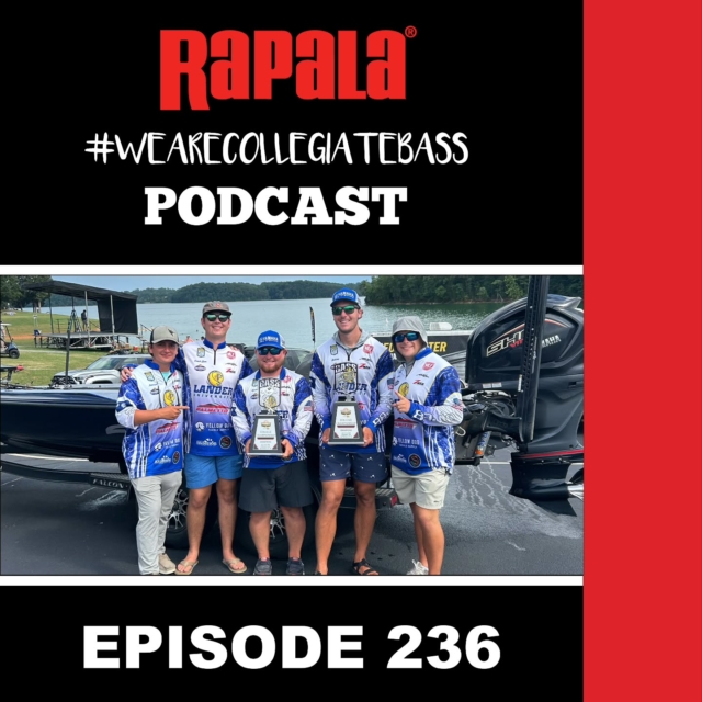 Garrett Smith & Andrew Blanton from Lander University are the special guests on EP. 236 of the @rapalausa #WeAreCollegiateBass Podcast. Tune in on the ACA website at the LINK IN BIO to hear them talk about their National Championship victory at Cherokee Lake and the team's goals towards the 2025-26 @bassproshops School of the Year presented by @abugarcia_fishing.

#Rapala #BassProShops #AbuGarcia #FishToWin #YamahaOutboards #PowerPole #TotalBoatControl #THMarineTeam #AtlasJackPlate